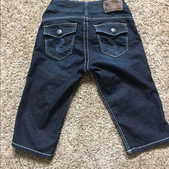 Silver Suki Rose Bermuda Shorts - Picture 2 of 6